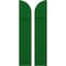 Ekena Millwork Americraft 3-Board (2 Batten) Wood Joined Board-n-Batten Shutters w/ Arch Top, ARW101BQ311X77HGH, PR ARW101BQ311X77HGH - alternate 1